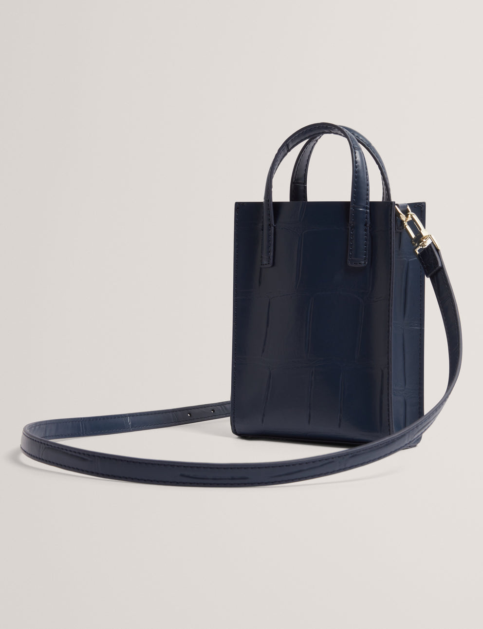 T.E.D B.A.K.E.R Gatocon Croc Effect Mini Icon Bag