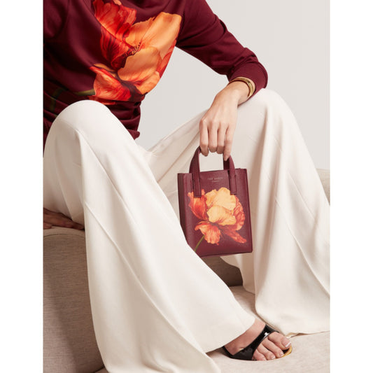 T.E.D B.A.K.E.R SHILEE: Printed Flower Mini Icon Bag