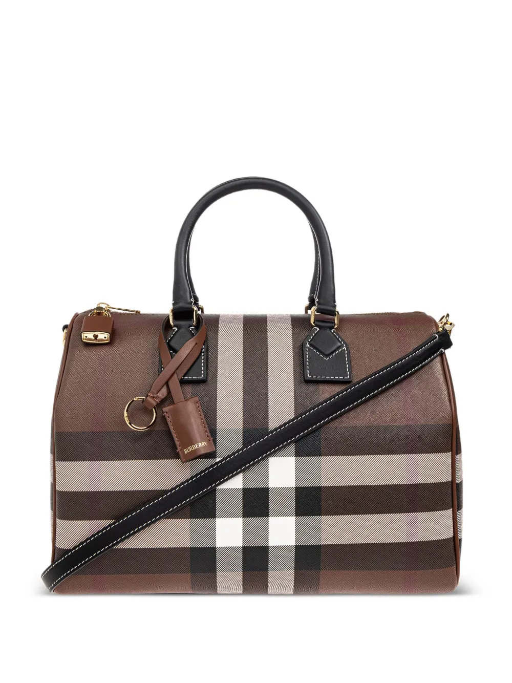 B.U.R.B.E.R.R.Y Medium Check satchel bag