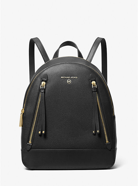 M.I.C.H.A.E.L K.O.R.S Brooklyn Medium Pebbled Leather Backpack