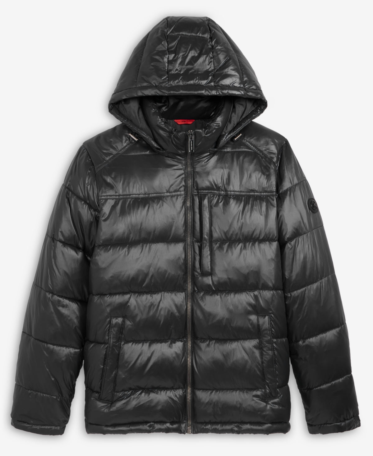 M_i.c.h.a..e.l. K.o.r.s. Men's Puffer SHINY PUFFER JACKET - Winter jacket - Black
