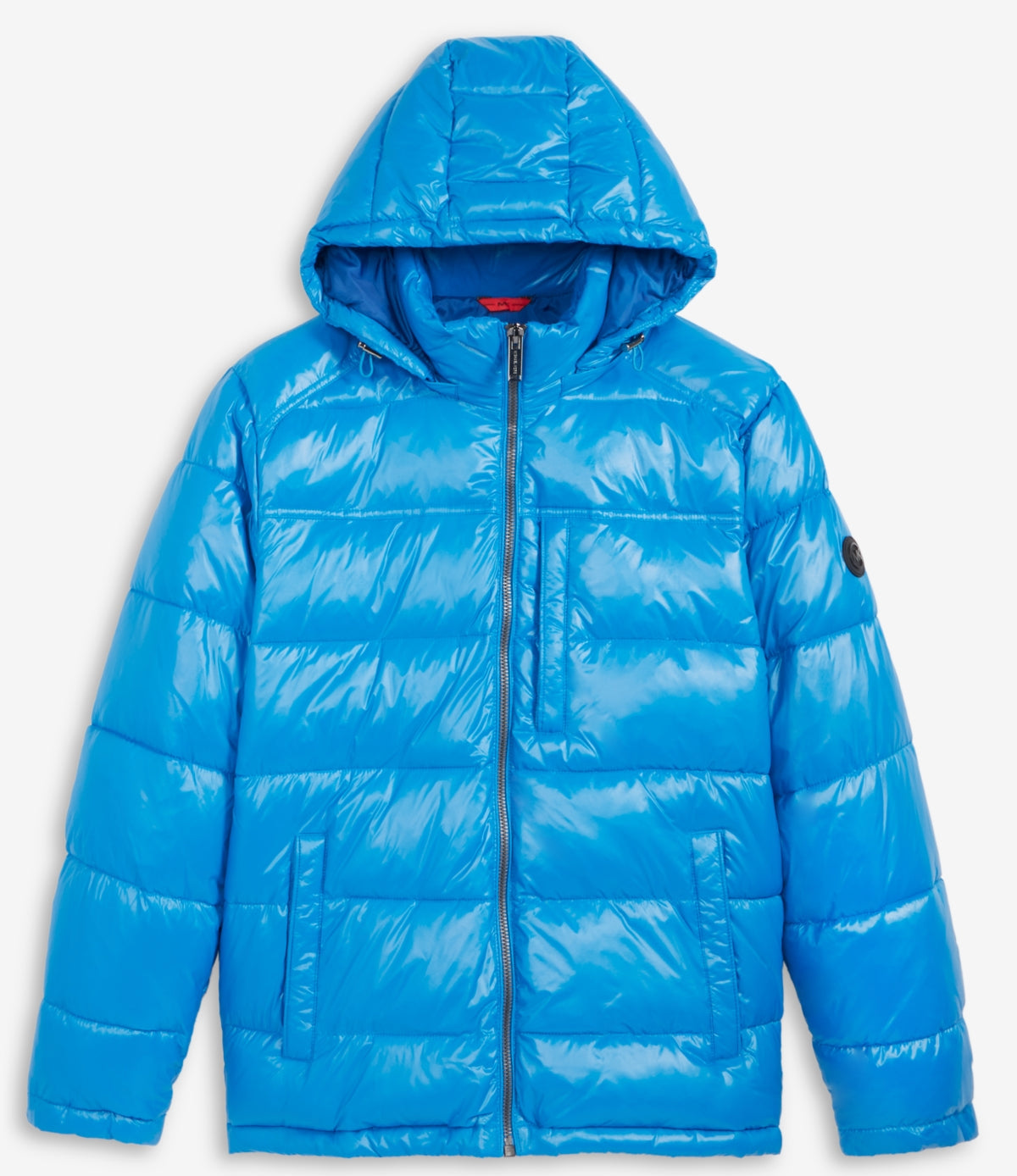 M_i.c.h.a..e.l. K.o.r.s. Men's Puffer SHINY PUFFER JACKET - Winter jacket - True Blue