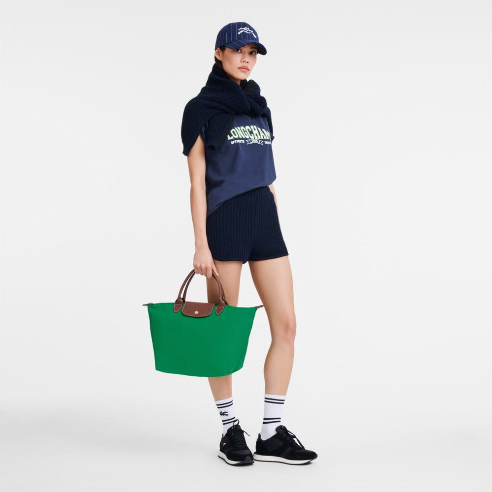 L.O-N.G.C.H-A.M.P Le Pliage Original Top Handle Bag M