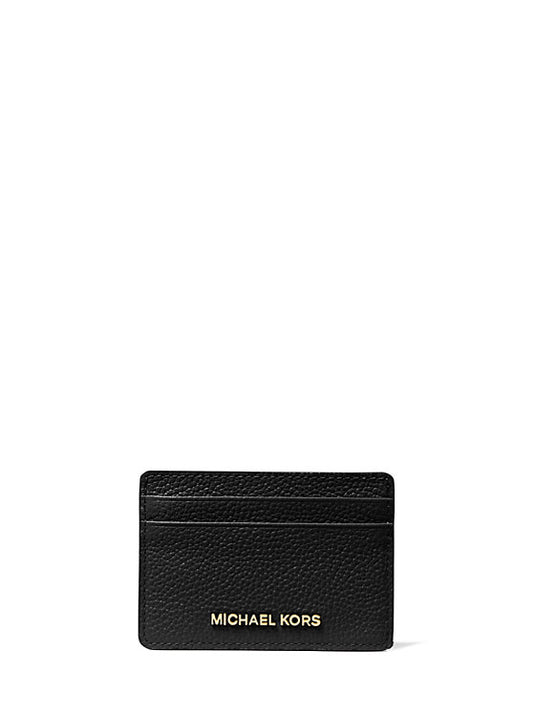 M.I.C.H.A.E.L K.O.R.S  Pebbled Leather Card Case