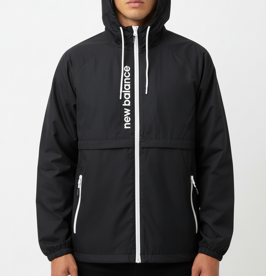 N.e.w B.a.l.a.n.c.e Tech Jacket Quilted Comfort  Full Zip with Pockets Black