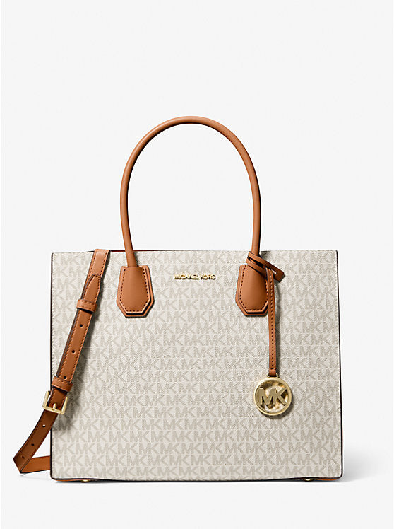M.I.C.H.A.E.L K.O.R.S Mercer Large Logo Accordion Tote Bag