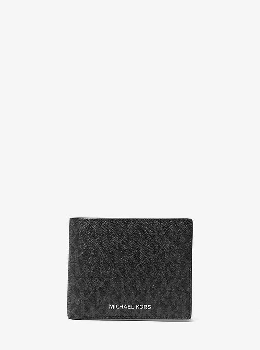 M.I.C.H.A.E.L K.O.R.S Cooper Logo Billfold Wallet With Passcase