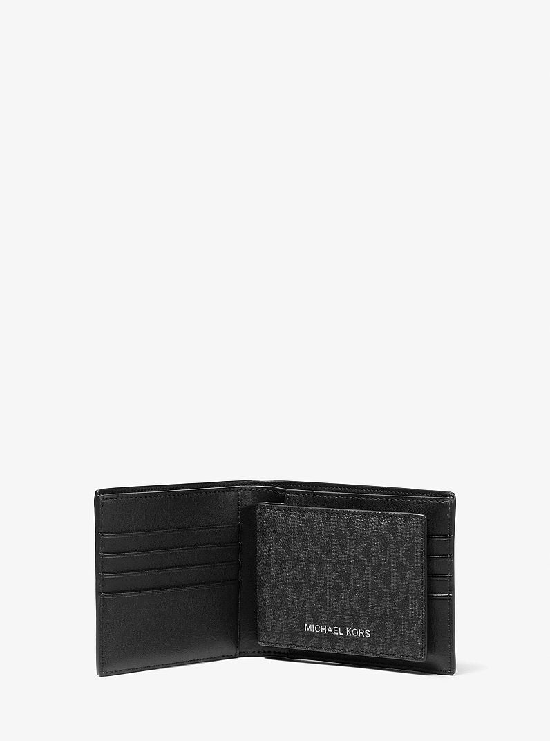 M.I.C.H.A.E.L K.O.R.S Cooper Logo Billfold Wallet With Passcase
