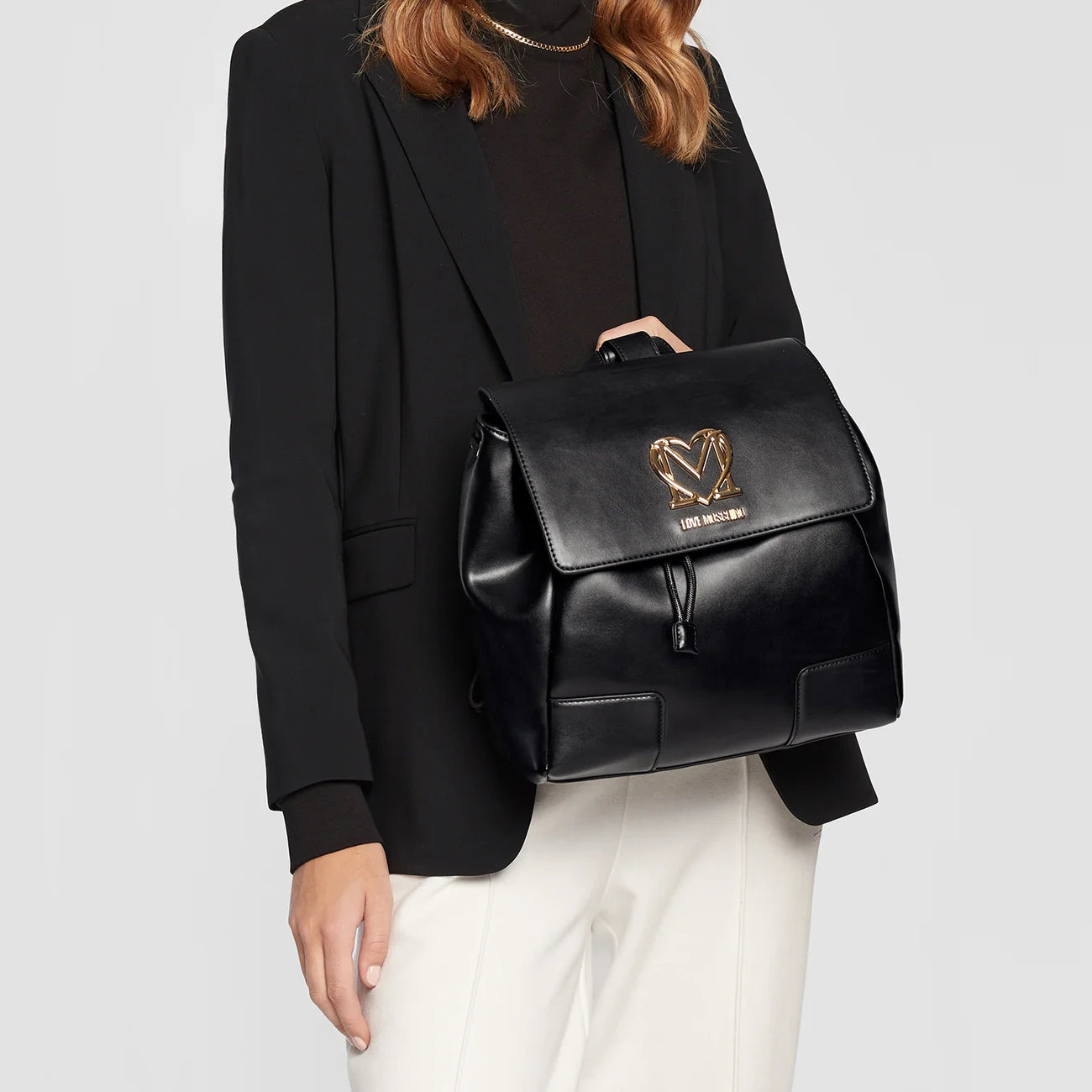 L.O.V.E M.O.S.C.H.I.N.O Nero Rucksack