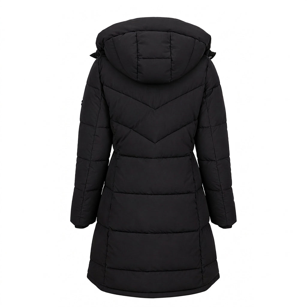 C.a.l.v.i.n K.l.e.i.n Stretch Outerwear CW433224-EBY Women's Jacket Black