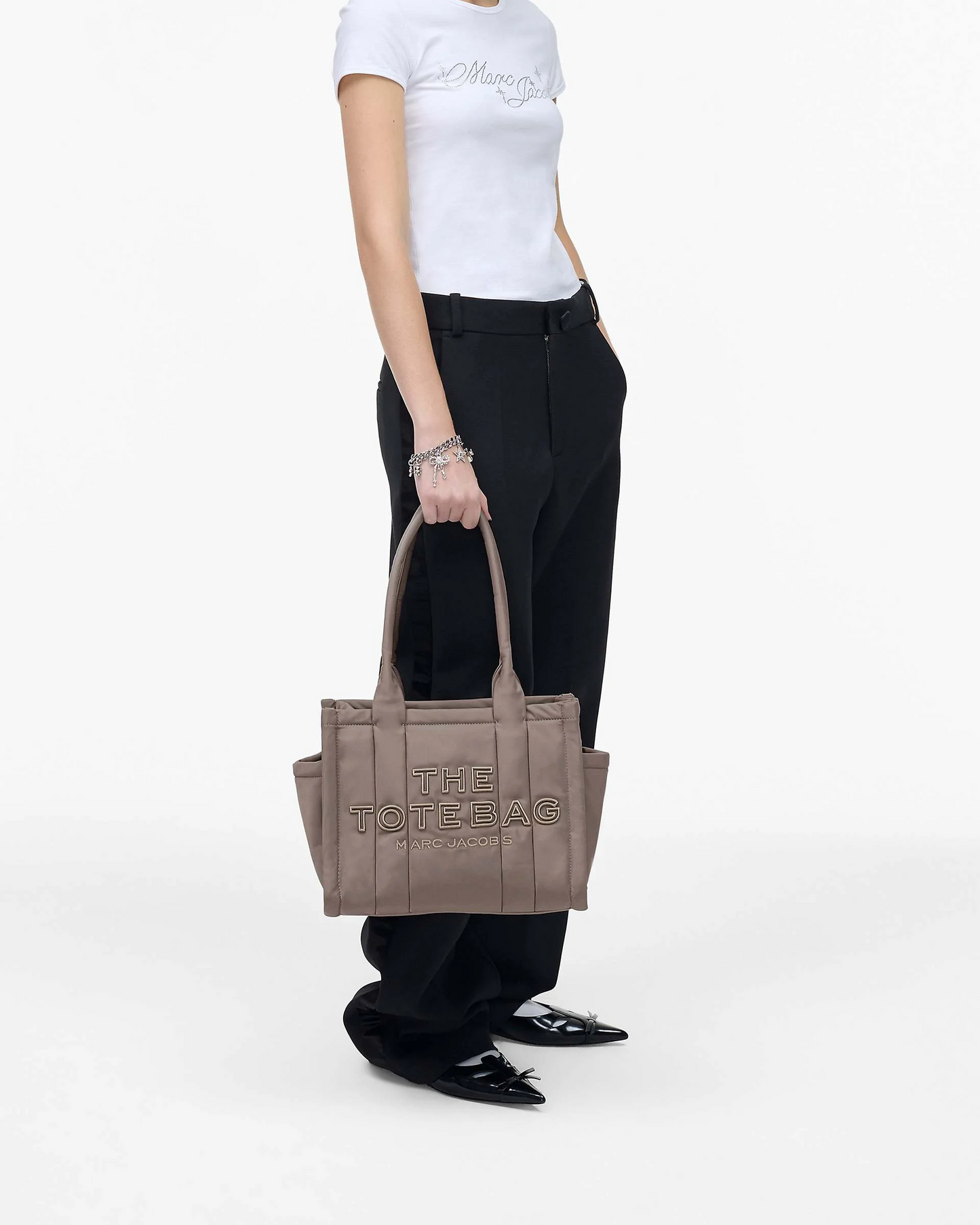 M.A.R.C J.A.C.O.B.S The Puffy Nylon Medium Tote Bag