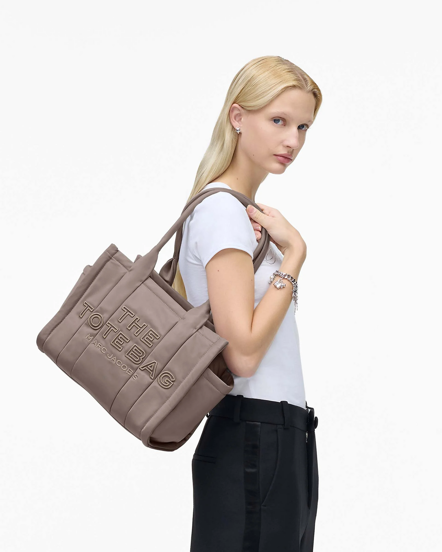 M.A.R.C J.A.C.O.B.S The Puffy Nylon Medium Tote Bag