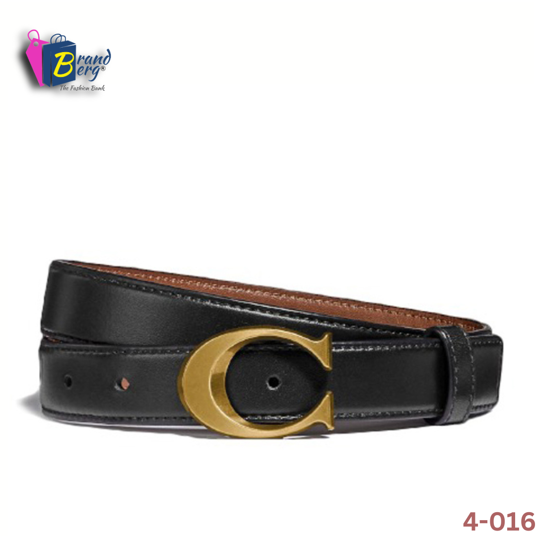 C.O.A.C.H Signature Buckle Belt