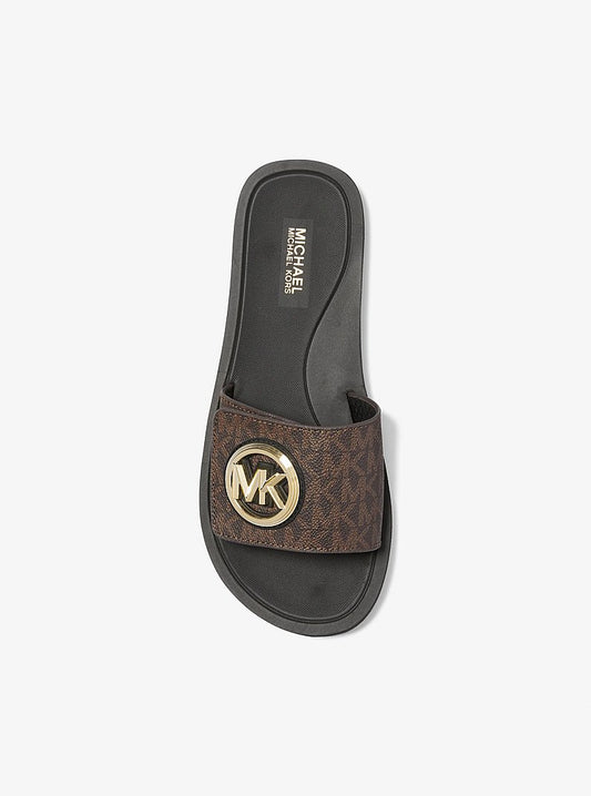 M.I.C.H.A.E.L K.O.R.S Signature Logo Slide Sandal