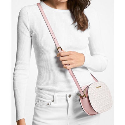 M.I.C.H.A.E.L K.O.R.S Jet Set Travel Oval Crossbody