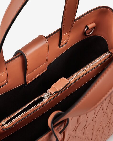 A.R.M.A.N.I. E.X.C.H.A.N.G.E. SHOULDER HANDBAG