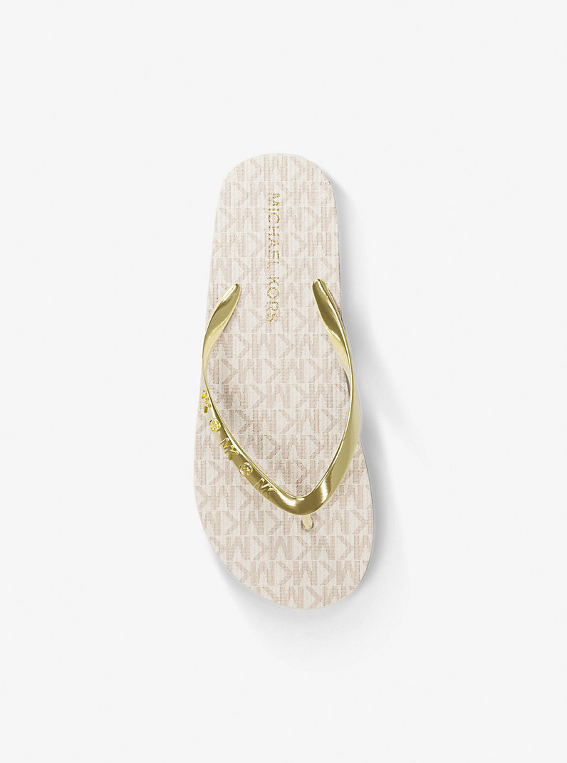 M.I.C.H.A.E.L K.O.R.S Signature Logo Flip Flops