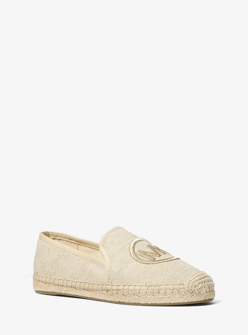 M.I.C.H.A.E.L K.O.R.S Hastings Metallic Canvas Espadrille