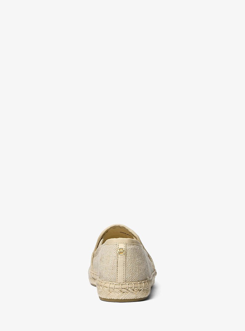 M.I.C.H.A.E.L K.O.R.S Hastings Metallic Canvas Espadrille