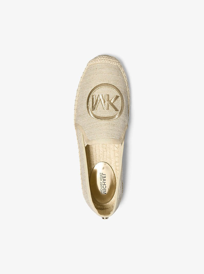 M.I.C.H.A.E.L K.O.R.S Hastings Metallic Canvas Espadrille