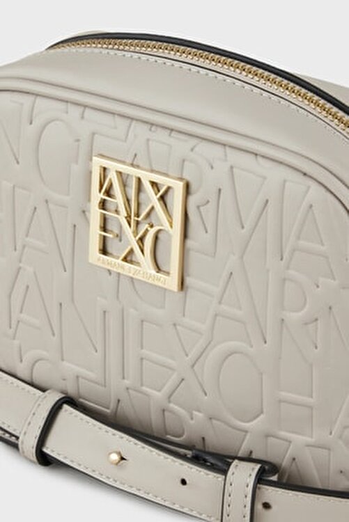 A.R.M.A.N.I E.X.C.H.A.N.G.E Shoulder bag with Embossed Logo