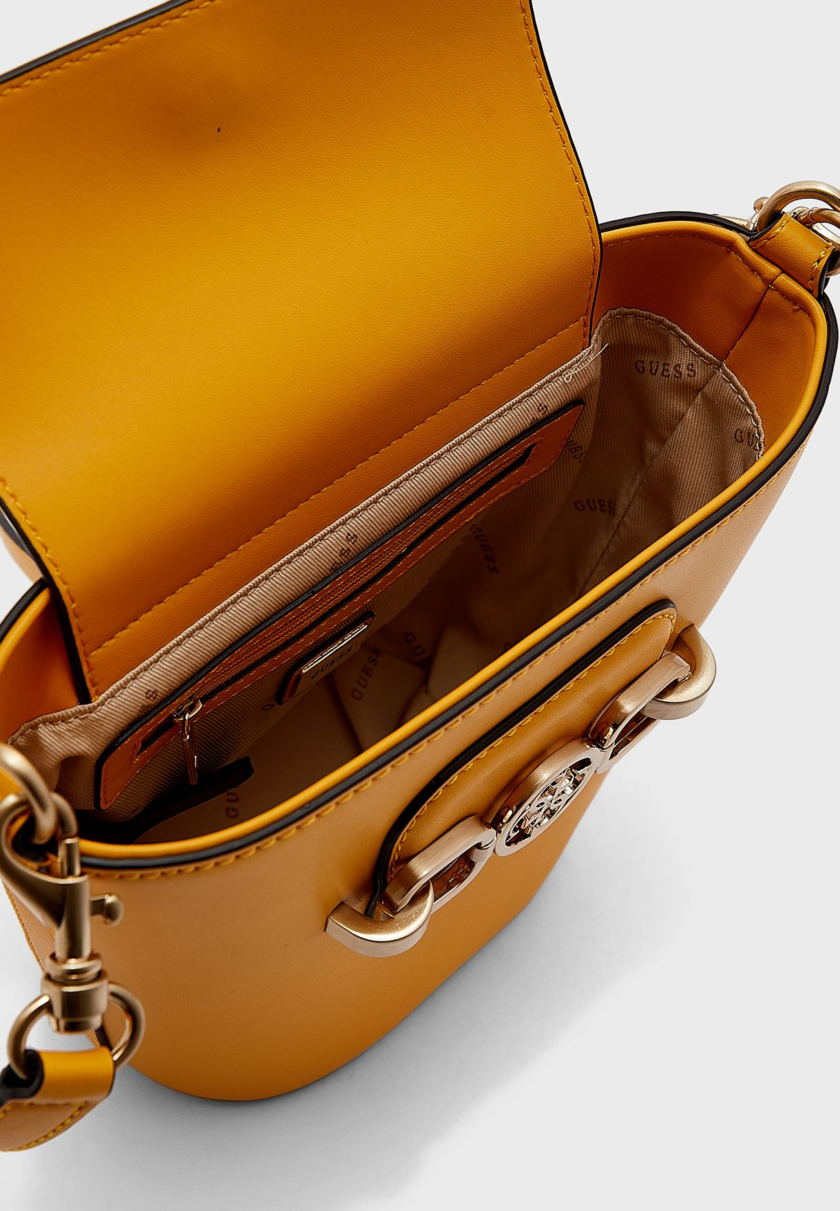 G.U.E.S.S Hensely Crossbody Bucket Bag