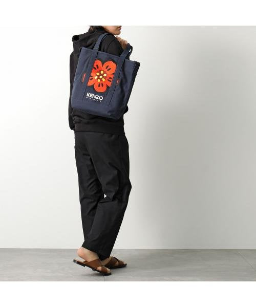 K.E.N.Z.O. Boke Flower Embroidered Tote Bag