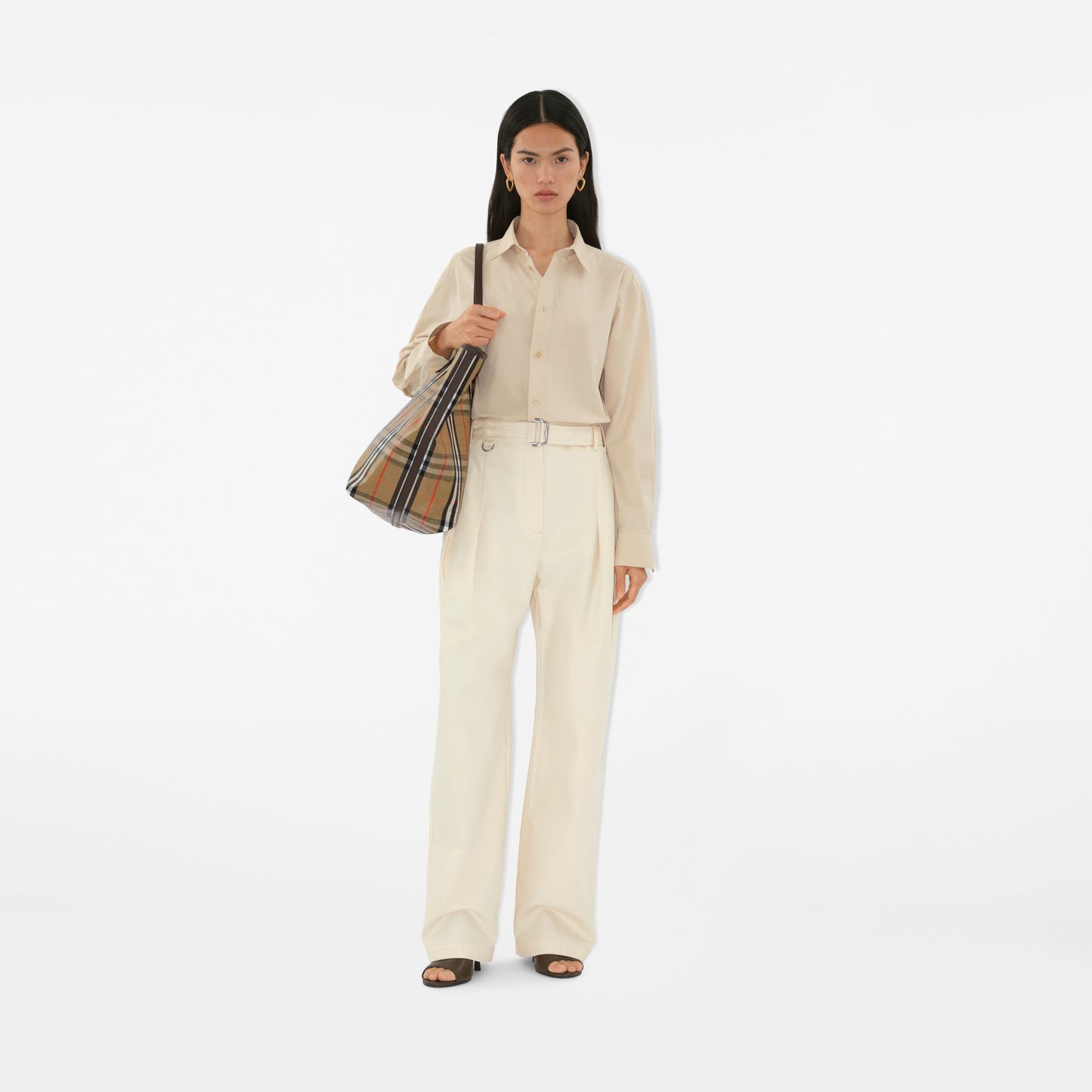 B.U.R.B.E.R.R.Y Medium Leather Reversible Bloomsbury Tote Bag