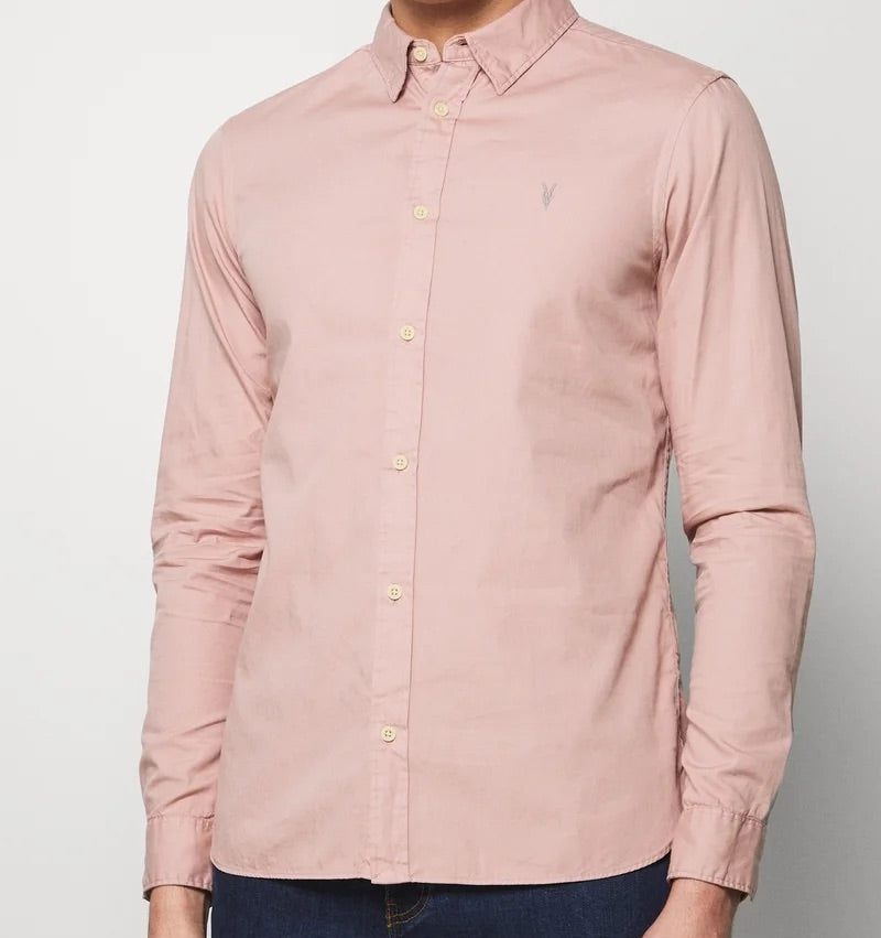 A.l.l.S.a.i.n.t.s HERMOSA RAMSKULL RELAXED FIT SHIRT Pink