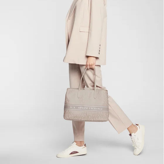 A.R.M.A.N.I E.X.C.H.A.N.G.E Shoulder Zipper Bag