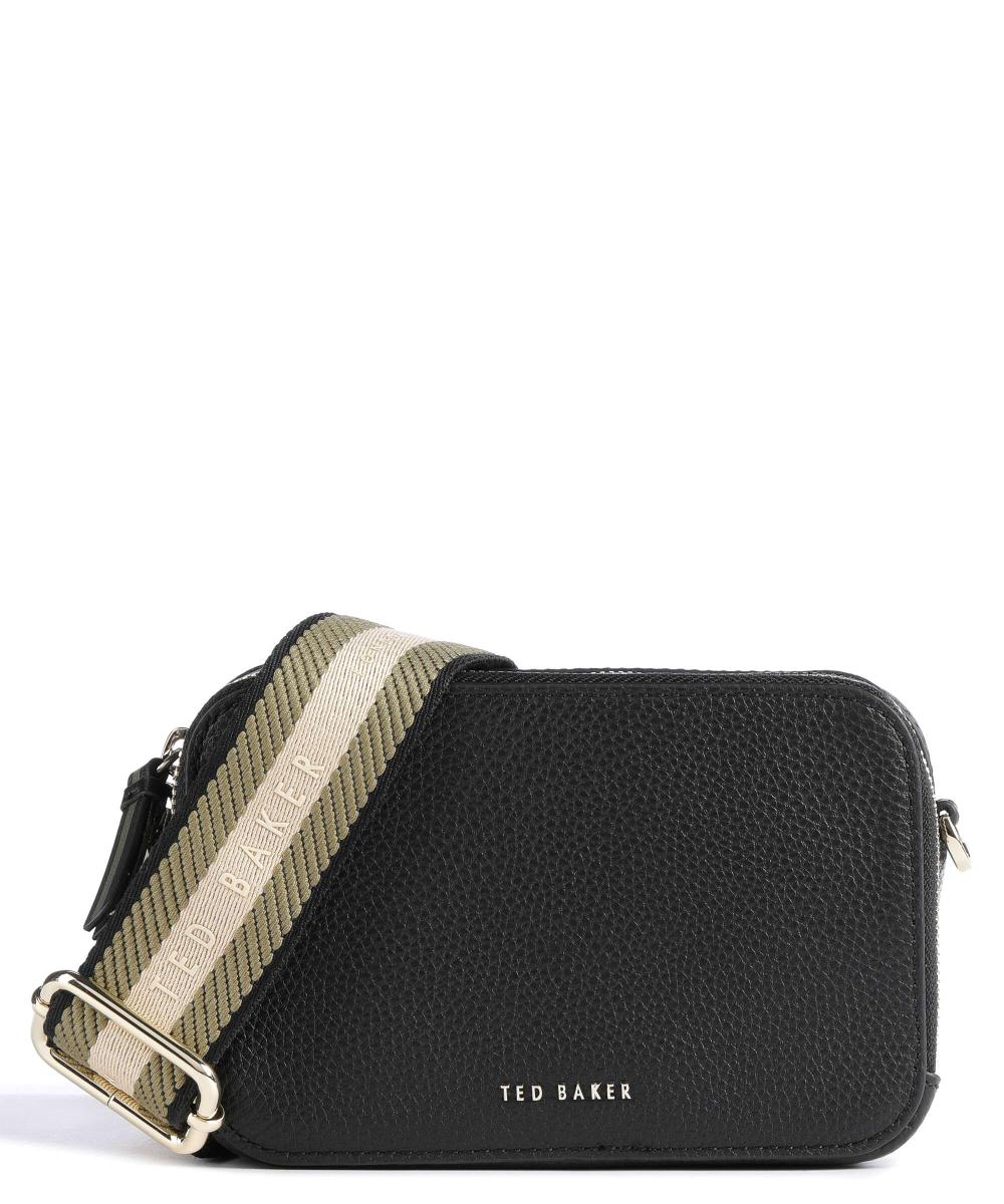 T.E.D B.A.K.E.R Stunna Crossbody bag grained leather black