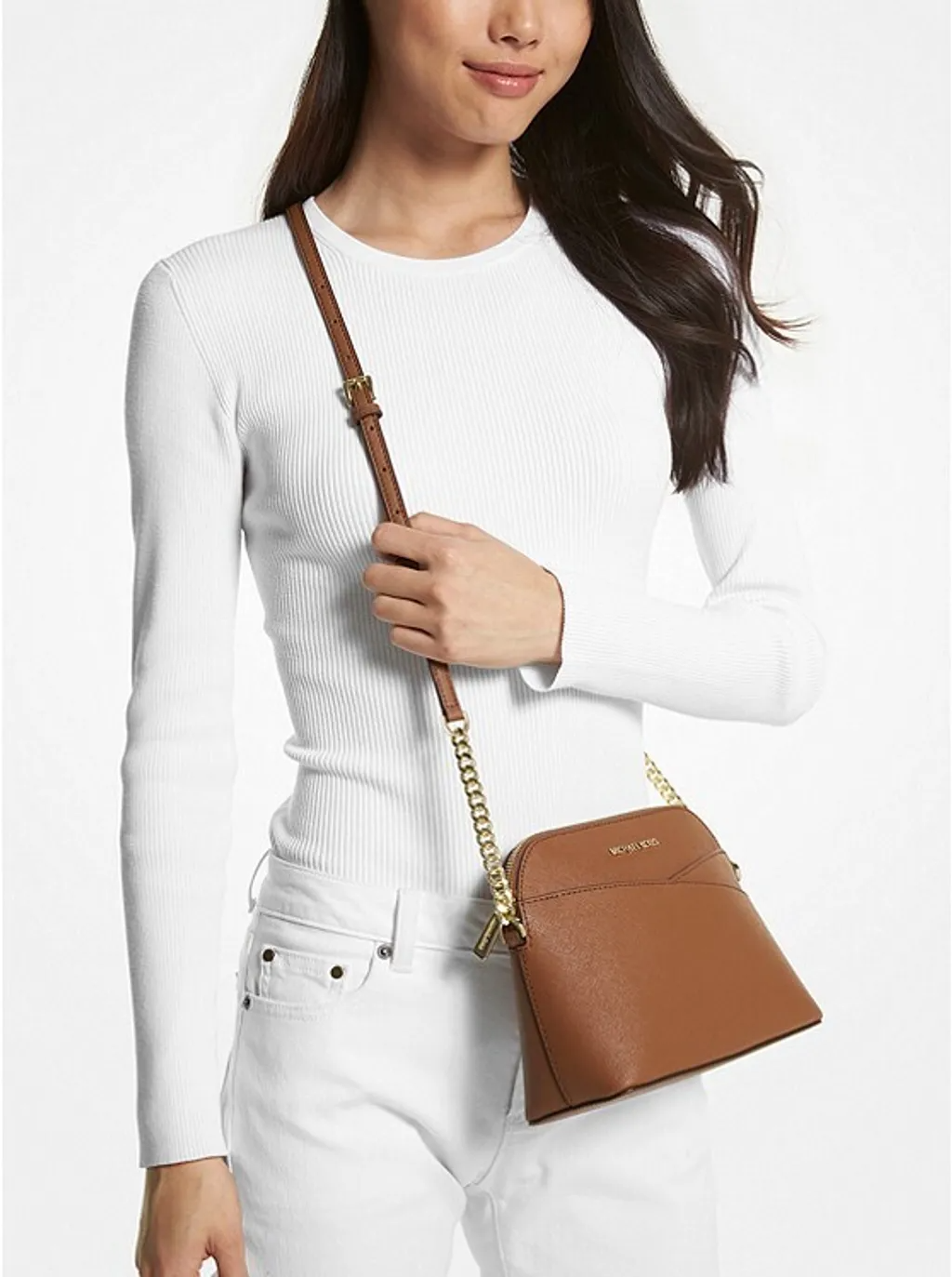 M.I.C.H.A.E.L. K.O.R.S. Jet Set Travel MD Dome Crossbody Bag