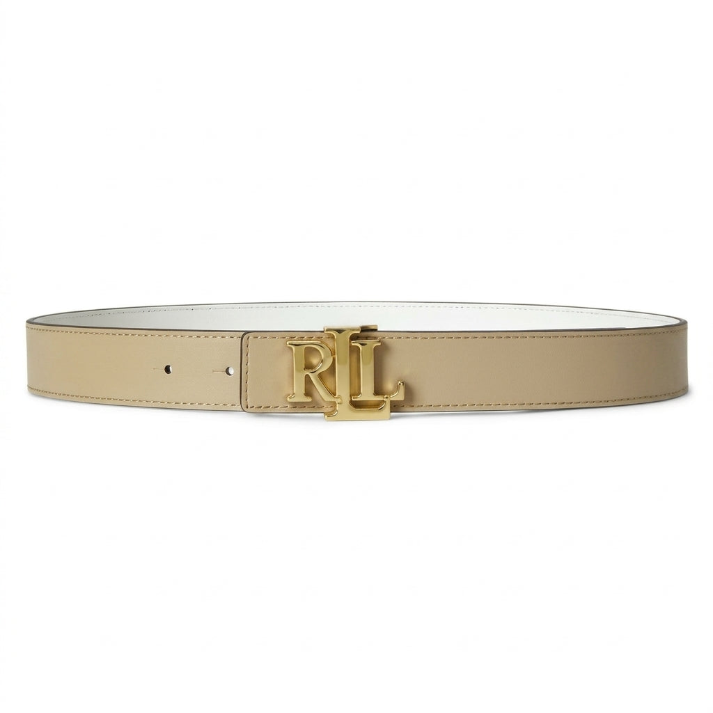 P.o.l.o R.a.l.p.h L.a.u.r.e.n Leather Women's Belt White