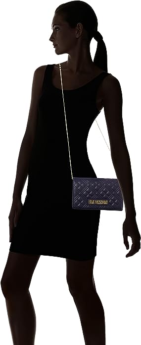 L.O.V.E M.O.S.C.H.I.N.O Women's Flap Shoulder Bag