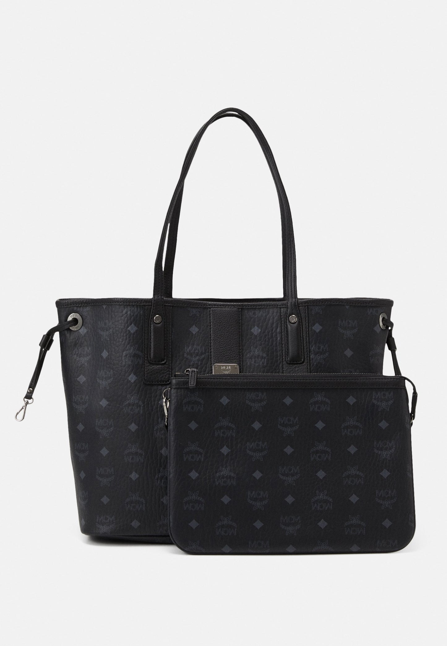 M.C.M Visetos Medium Liz Reversible Shopper Tote Bag