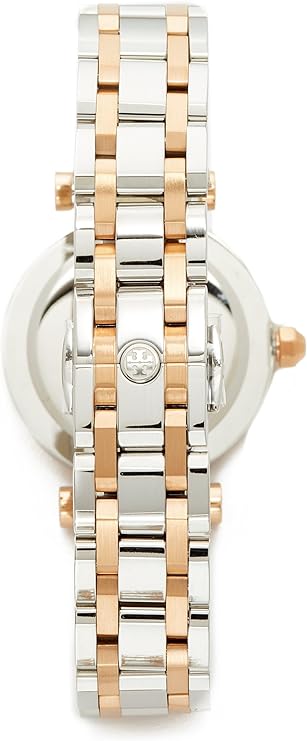 T.O.R.Y B.U.R.C.H WOMEN'S CLASSIC T ROSE GOLD SILVER STAINLESS