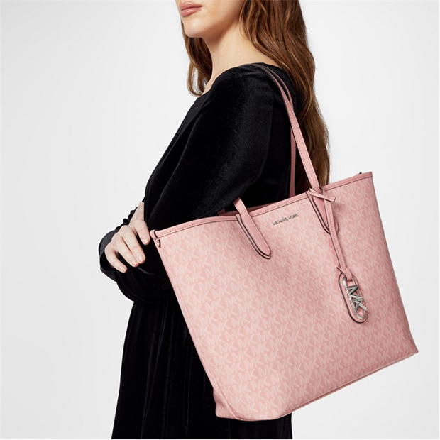 M.I.C.H.A.E.L K.O.R.S Eliza Coated-Canvas Large Tote Bag