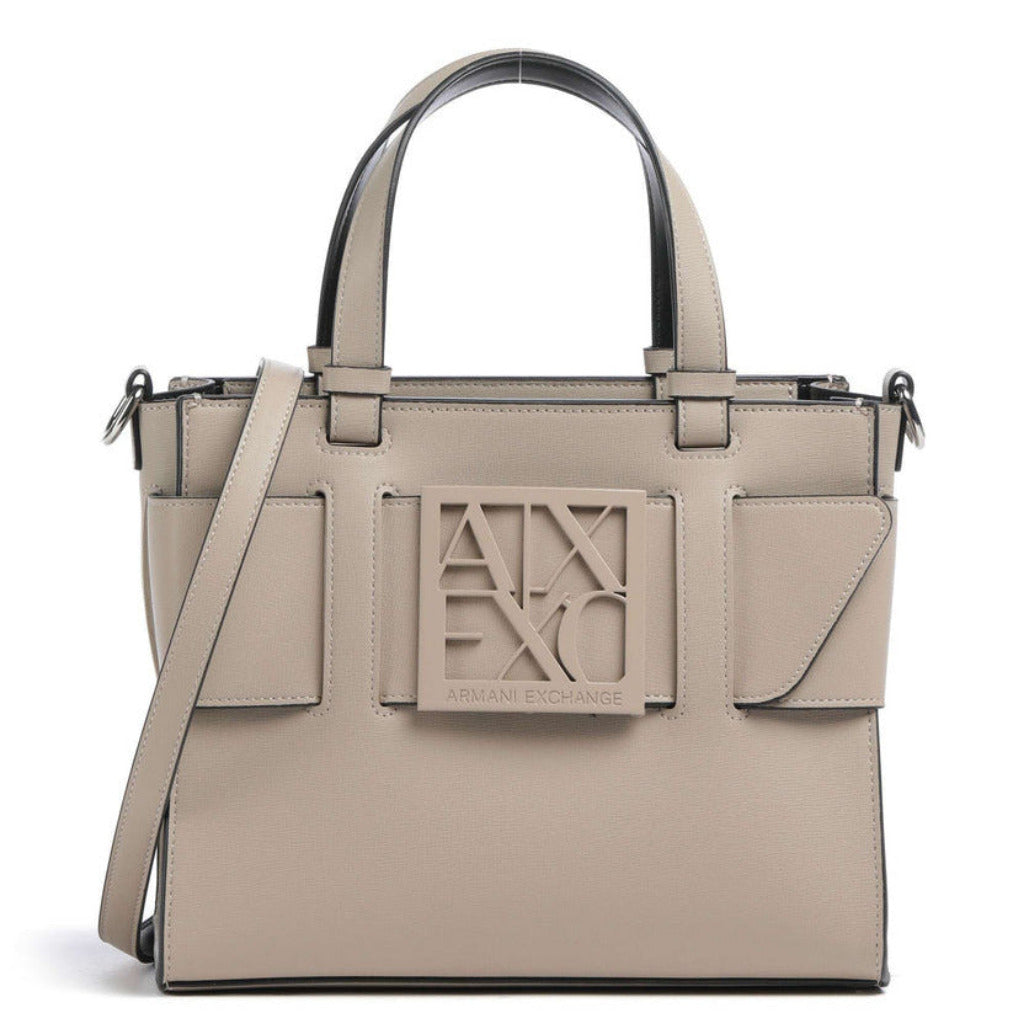 A.R.M.A.N.I E.X.C.H.A.N.G.E Tote Bag with Shoulder/Crossbody Strap