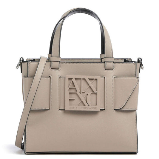 A.R.M.A.N.I E.X.C.H.A.N.G.E Tote Bag with Shoulder/Crossbody Strap