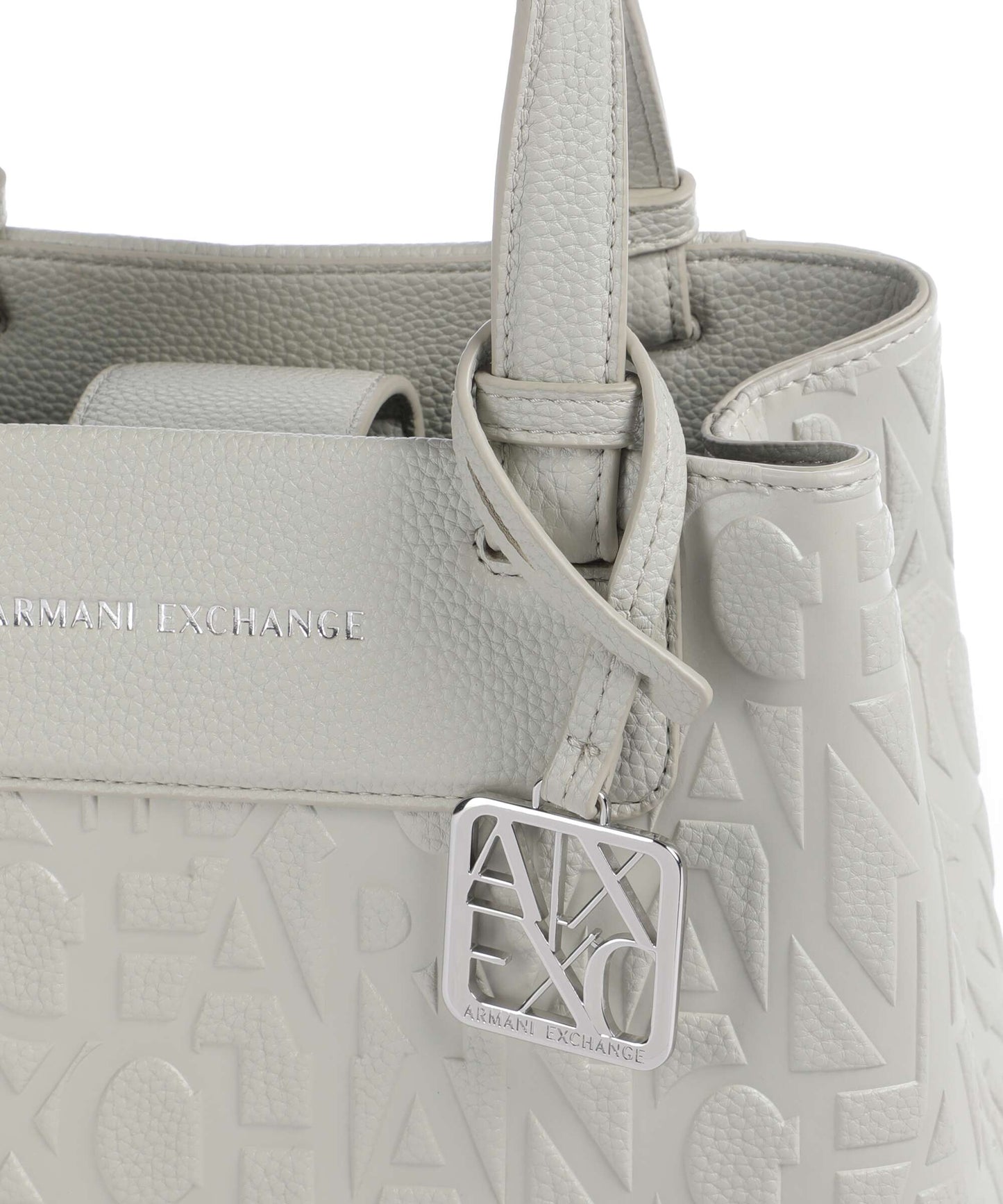 A.R.M.A.N.I E.X.C.H.A.N.G.E Liz Monogram S Handbag imitation leather script
