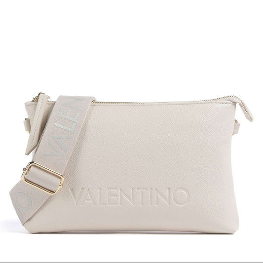V.A.L.E.N.T.I.N.O Foxy Re Crossbody bag imitation leather ecru