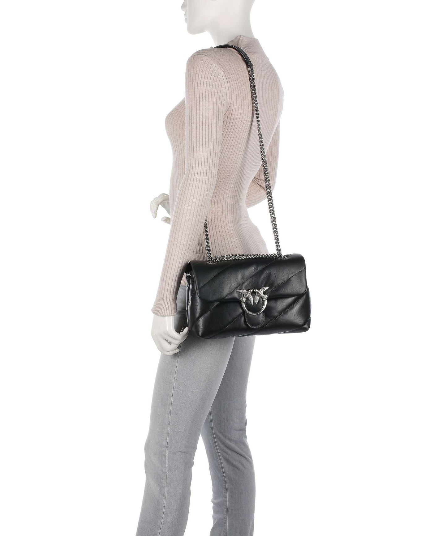 P.I.N.K.O Love Puff Classic Shoulder bag