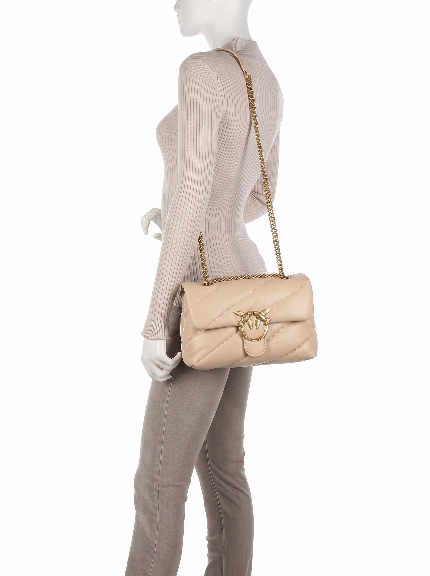 P.I.N.K.O Love Puff Classic Shoulder bag