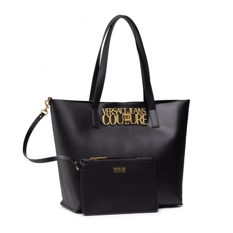 VERSACE JEANS COUTURE LOGO LOCK BAG Handbag