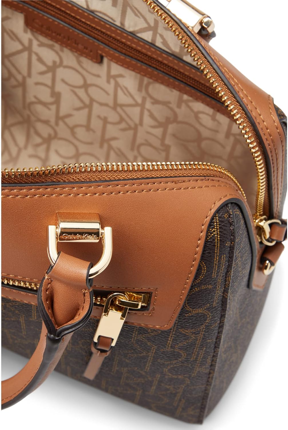 C.A.L.V.I.N. K.L.E.I.N. Opal Satchel Cross Bag