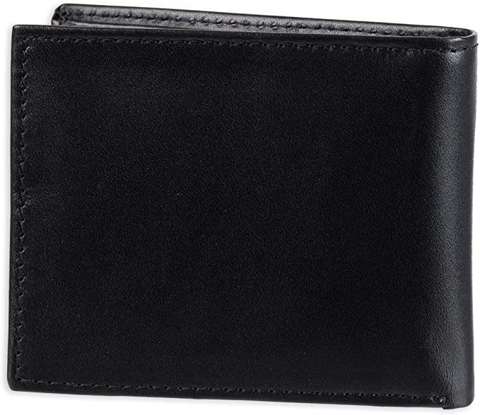 T.O.M.M.Y. H.I.L.F.I.G.E.R. Genuine Leather Passcase Wallet with Multiple Card Slots