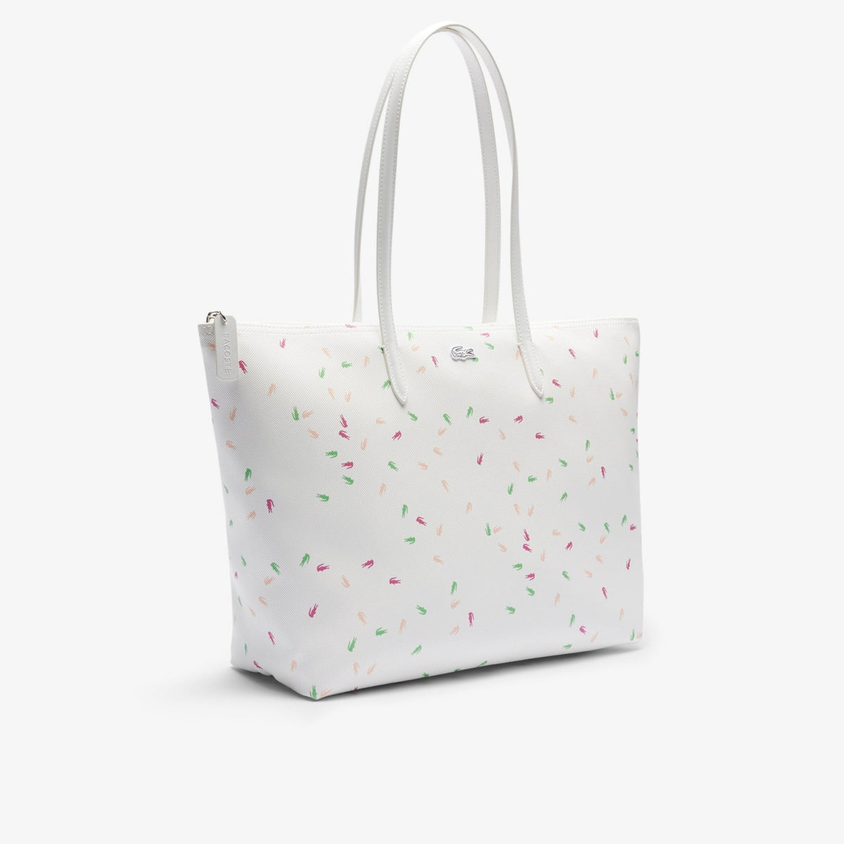L.A.C.O.S.T.E Large L.12.12 Women's Patterned Shoulder Bag