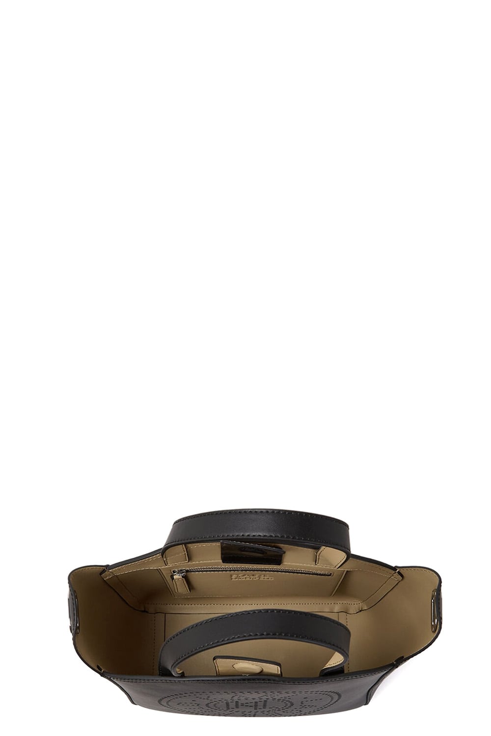 K.A.R.L L.A.G.E.R.F.E.L.D Bag K/Circle Sm Tote Perforated