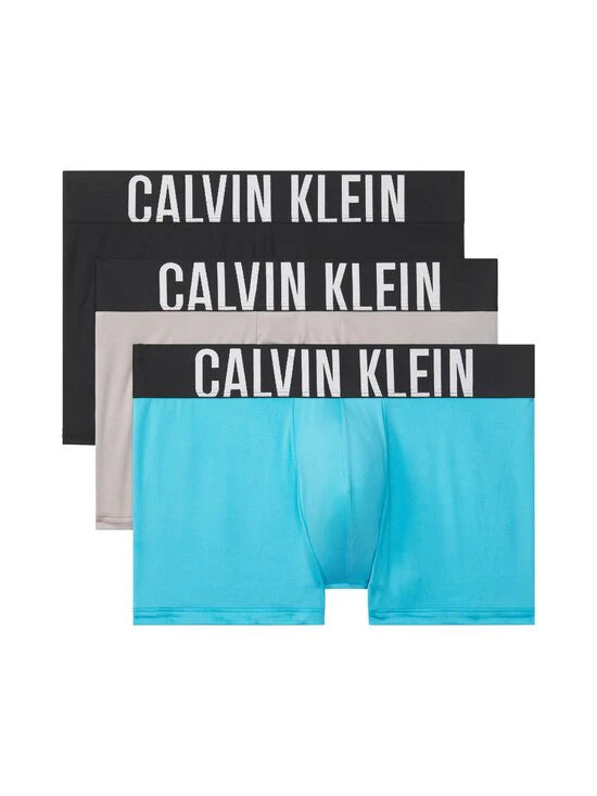 C.a.L.V-I.N. K.L.E.I.N. Icon Cotton Stretch 3-Pack Low Rise Trunks boxer (Multi Color)