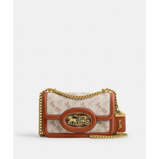 C.O.A.C.H Hero Shoulder Bag With Horse And Carriage Print